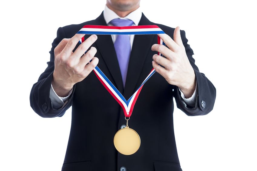Remise de médaille